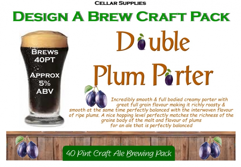 dab craft pack double plum porter