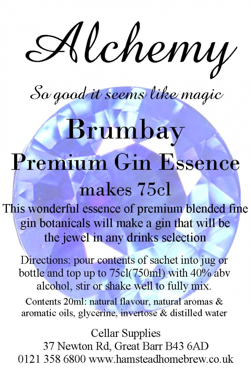 alchemy brumbay gin essence