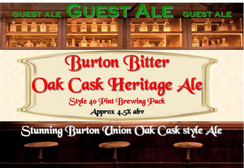 Guest Ale Burton Bitter Oak Cask style heritage ale