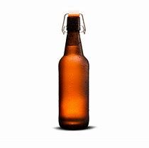 Flip Top Glass Beer Bottles Brown 500ml 12 pack