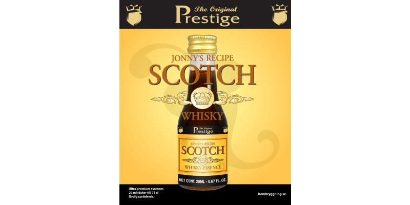 prestige ultra premium jonny receipe scotch