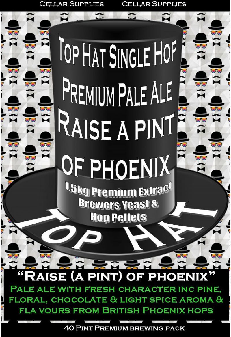 Top Hat Raise (A Pint) of Phoenix Pale Ale kit