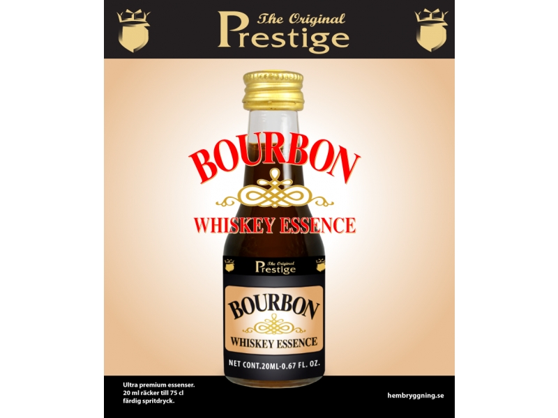 prestige ultra premium bourbon essence 20ml
