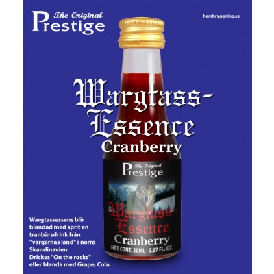 Prestige Premium Wargtass Cranberry essence 2
