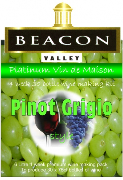 beacon valley platinum vin de maison pinot grigio
