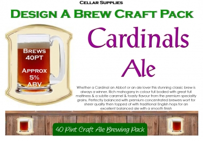 dab craft pack cardinals ale kit