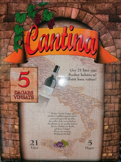 cantina 5 day chardonnay wine kit