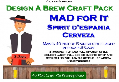 dab craft pack mad for it spirit of spain lager