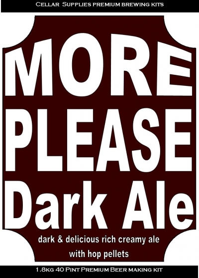 more please dark ale kit