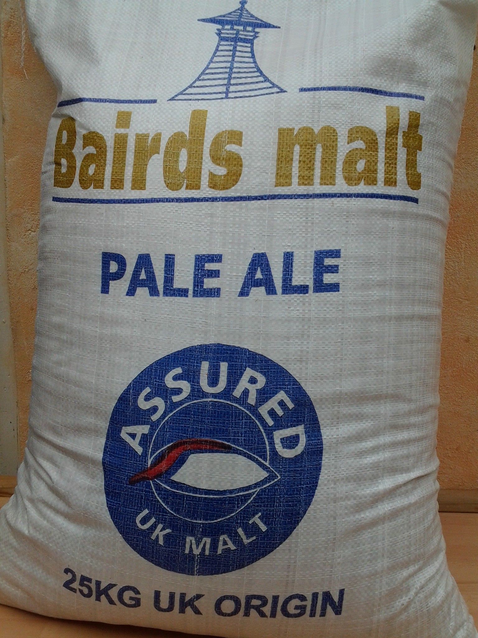 Crushed Pale Malt 25kg