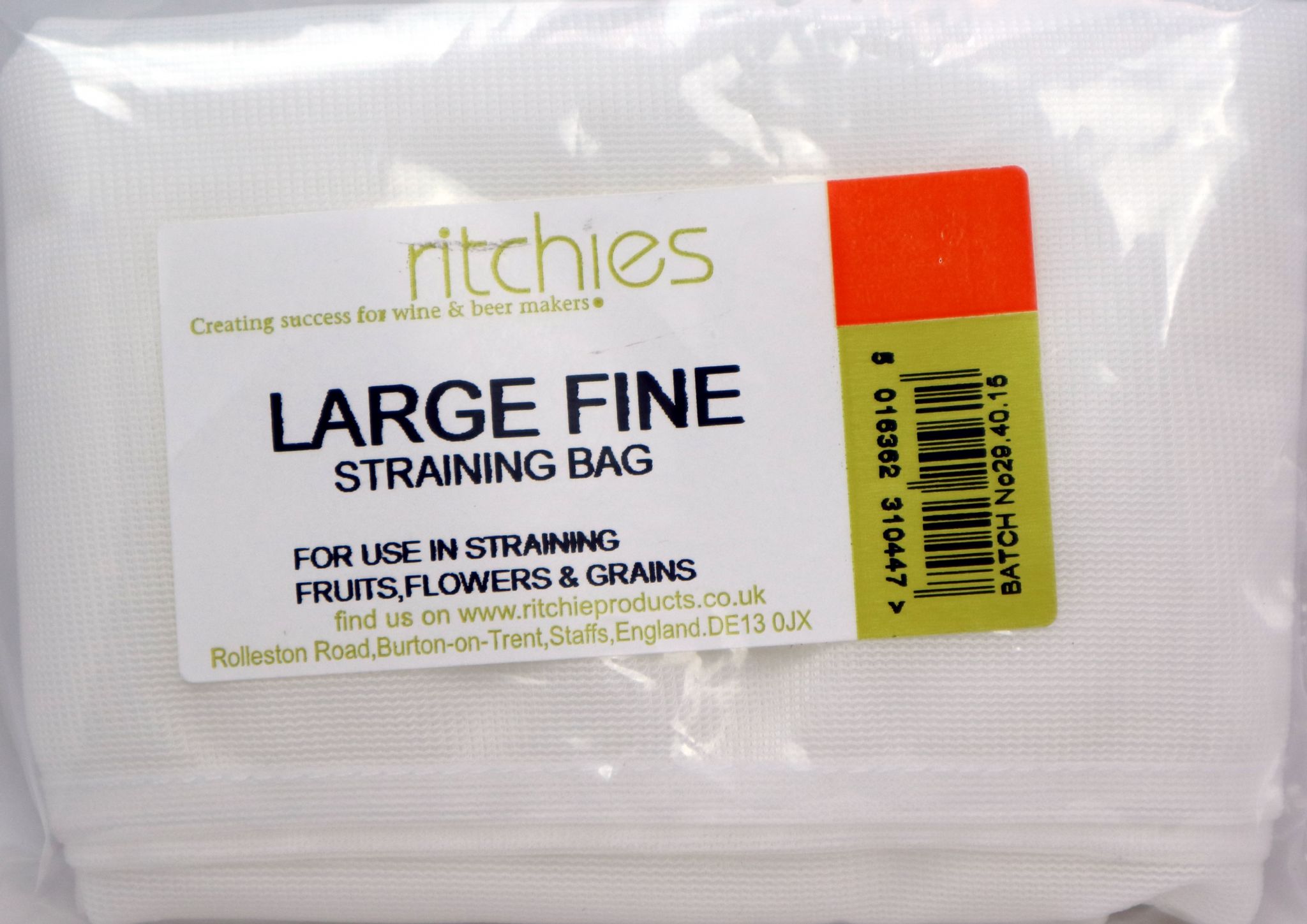 Straining Bag Large Fine